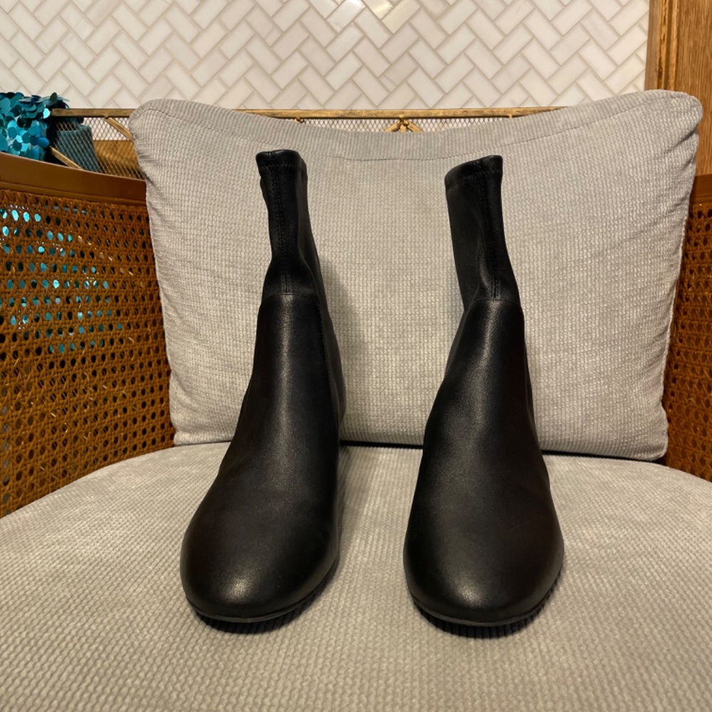 STUART WEITZMAN Sofia 50 stretch-leather sock boots - Picture 6 of 11